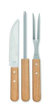 Logotrade promotional gift image of: Stainless steel barbecue tools