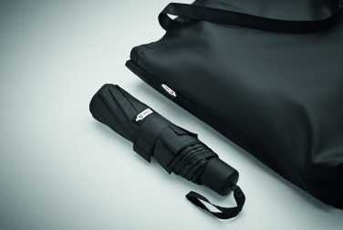 Logo trade promotional gift photo of: 21 inch RPET umbrella set