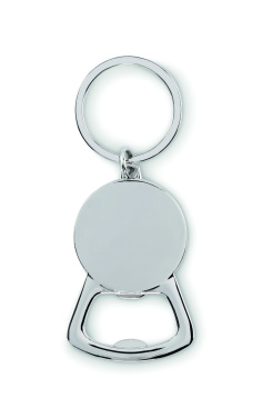 Logo trade promotional items picture of: Recycled aluminium key ring