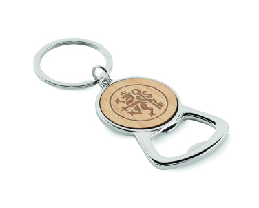 Logo trade promotional products picture of: Recycled aluminium key ring