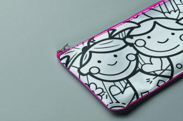 Logo trade promotional gift photo of: Pencil case with markers