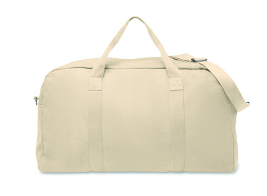 Logo trade promotional giveaways image of: Duffle travel bag 450 gr/m²