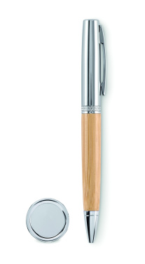 Logo trade corporate gift photo of: Metal twist ball pen in tube