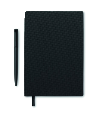 Logotrade promotional giveaway picture of: A5 PU notebook with pen