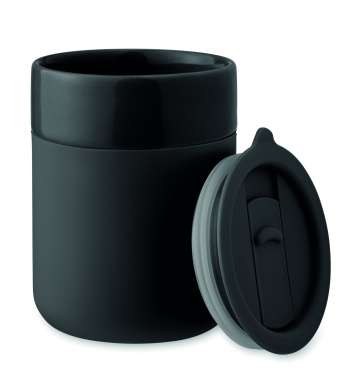 Logo trade business gifts image of: Ceramic tumbler 330 ml