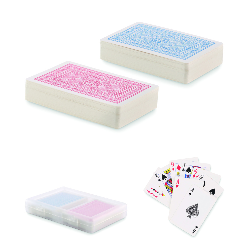 Logotrade promotional product picture of: Set of classic playing cards