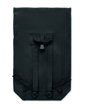 Logo trade promotional giveaways picture of: Roll top backpack 390 gr/m²
