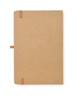 Logo trade promotional giveaways picture of: A5 notebook recycled paper set