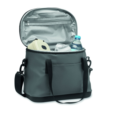 Logo trade promotional merchandise picture of: Tarpaulin cooler bag 40L