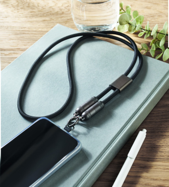 Logo trade promotional product photo of: 60W phone holder lanyard cable