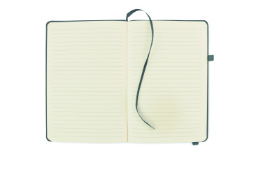 Logotrade promotional gift picture of: Recycled Leather A5 notebook