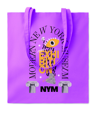 Logotrade promotional gift image of: 140 gr/m² cotton shopping bag