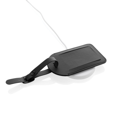 Logo trade promotional giveaways image of: Globetrack RCSrPolyester luggage tag with worldwide locating
