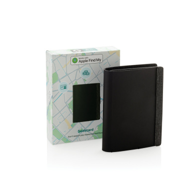 Logo trade promotional products picture of: Seekcard RCS rpolyester card wallet with worldwide locating