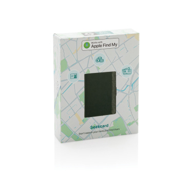 Logo trade promotional items picture of: Seekcard RCS rpolyester card wallet with worldwide locating