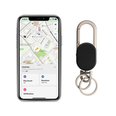 Logo trade promotional giveaways picture of: Keyfinder keychain with worldwide locating and USB C