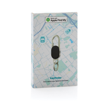 Logo trade promotional items image of: Keyfinder keychain with worldwide locating and USB C