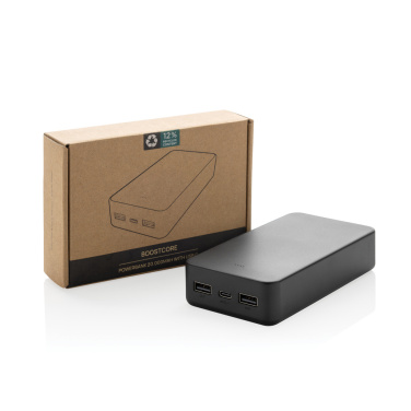Logotrade business gift image of: Boostcore RCS recycled plastic powerbank 20.000mAh USB C