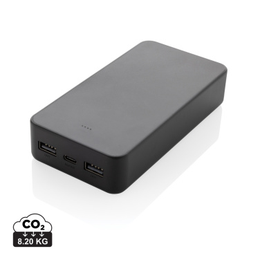 Logo trade promotional items image of: Boostcore RCS recycled plastic powerbank 20.000mAh USB C