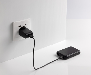 Logotrade corporate gifts photo of: Stellar RCS recycled plastic 5000 mah 5W magnetic powerbank