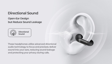 Logotrade promotional items photo of: Urban Vitamin Long Beach ENC rplastic wireless earbuds