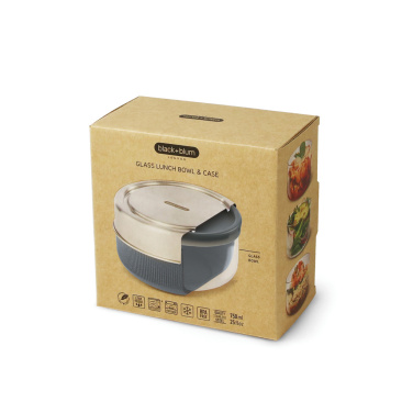 Logotrade promotional merchandise picture of: Black+Blum Glass Lunch Bowl 750ml