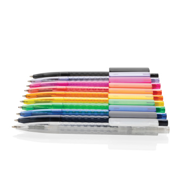 Logotrade promotional giveaway image of: X3 GRS recycled PC plastic pen frosted