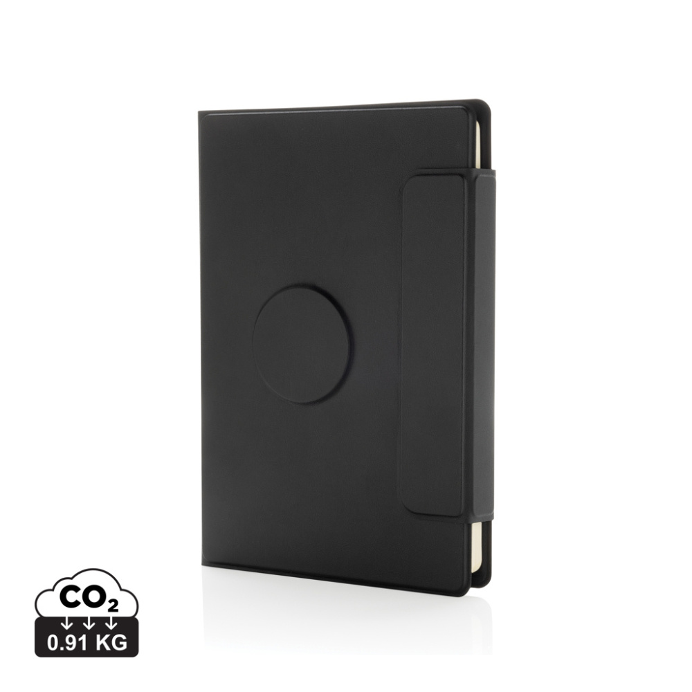 Logo trade promotional product photo of: Stuart RCS certified RPU magnetic A5 portfolio