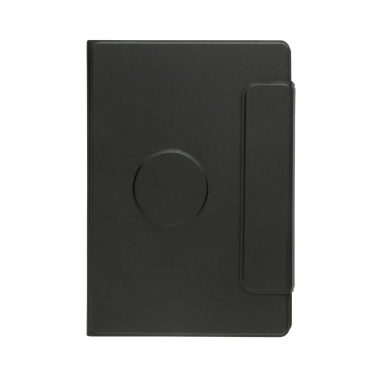 Logo trade promotional giveaways image of: Stuart RCS certified RPU magnetic A5 portfolio