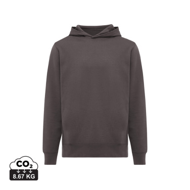 Logo trade promotional products picture of: Iqoniq Yengo recycled cotton hoodie with sidepockets