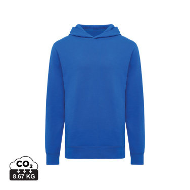 Logo trade promotional items image of: Iqoniq Yengo recycled cotton hoodie with sidepockets