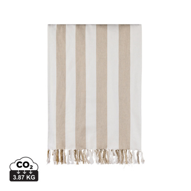 Logo trade promotional merchandise picture of: VINGA Ornos GRS recycled cotton hammam towel