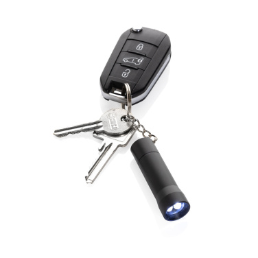 Logotrade promotional merchandise image of: Flash RCS recycled aluminium keychain torch