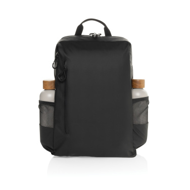 Logotrade corporate gifts photo of: Lima Aware™ RPET water resistant 15.6 laptop backpack