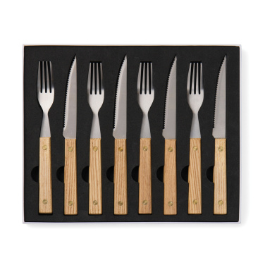 Logo trade promotional merchandise picture of: VINGA Paso 8 pcs bbq cutlery set