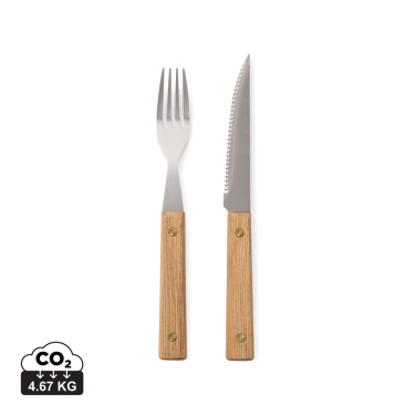Logo trade promotional giveaway photo of: VINGA Paso 8 pcs bbq cutlery set
