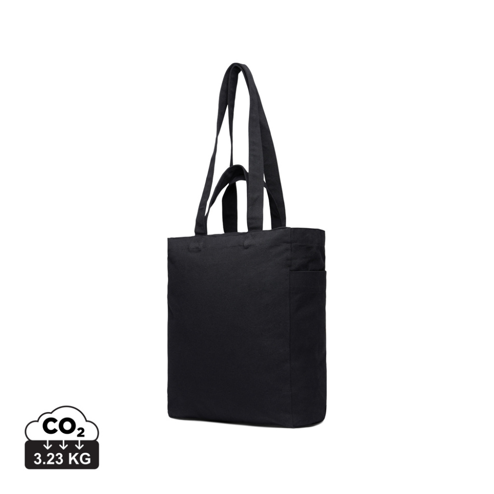 Logotrade promotional product image of: VINGA Hilo AWARE™ recycled canvas zip tote