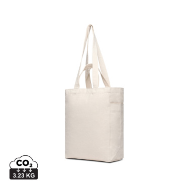 Logotrade promotional giveaway image of: VINGA Hilo AWARE™ recycled canvas zip tote