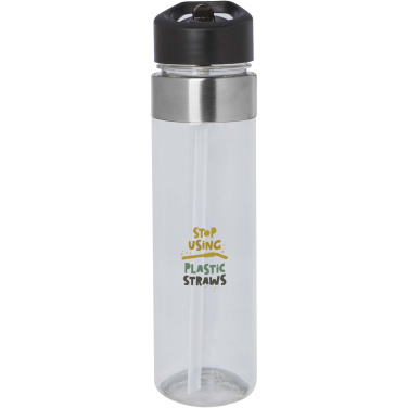 Logotrade promotional merchandise photo of: Dylan 650 ml Tritan water bottle with flip spout lid