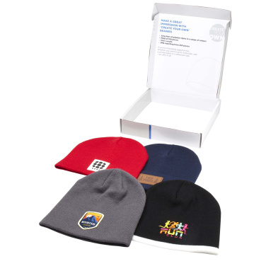 Logotrade promotional item image of: Beanie sample box