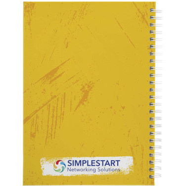 Logo trade business gift photo of: Desk-Mate® A5 hard cover journal