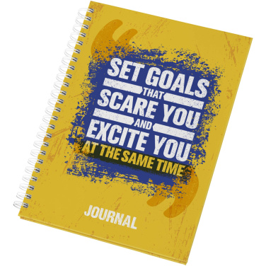 Logo trade promotional item photo of: Desk-Mate® A5 hard cover journal