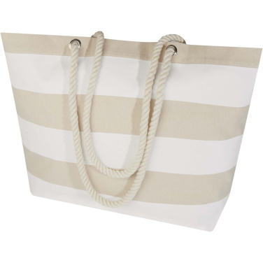 Logo trade advertising product photo of: Florida 270 g/m² GRS recycled beach tote bag 18L