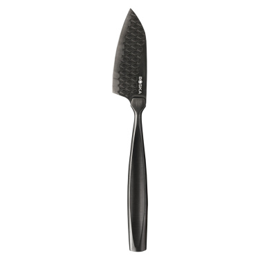 Logo trade promotional products picture of: BOSKA Cheese Knife Set Monaco+ Black