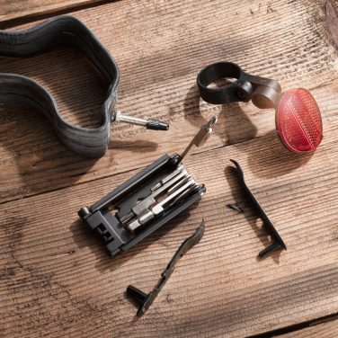 Logotrade corporate gift picture of: Set of bike tools MERAPI Schwarzwolf
