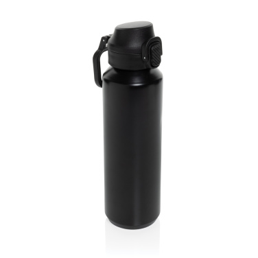 Logo trade promotional gifts picture of: Via RCS Re-steel lockable sport bottle 600ML