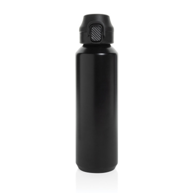 Logo trade promotional merchandise picture of: Via RCS Re-steel lockable sport bottle 600ML
