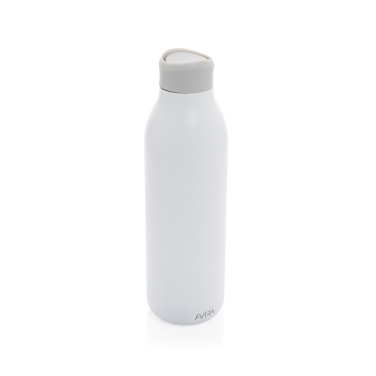 Logo trade promotional merchandise image of: Avira Alok RCS re-steel 360 waterbottle 600ML