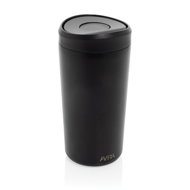 Logo trade promotional gifts image of: Avira Alix RCS re-steel click tumbler 400ML