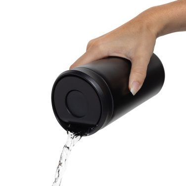 Logotrade advertising products photo of: Avira Alix RCS re-steel click tumbler 400ML